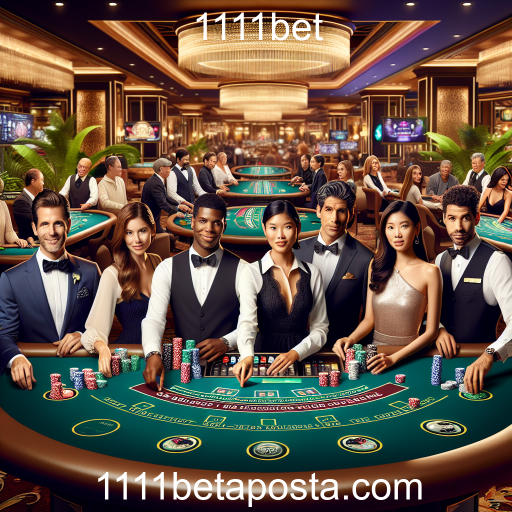 Experiência Imersiva de Cassino Ao Vivo no 1111bet